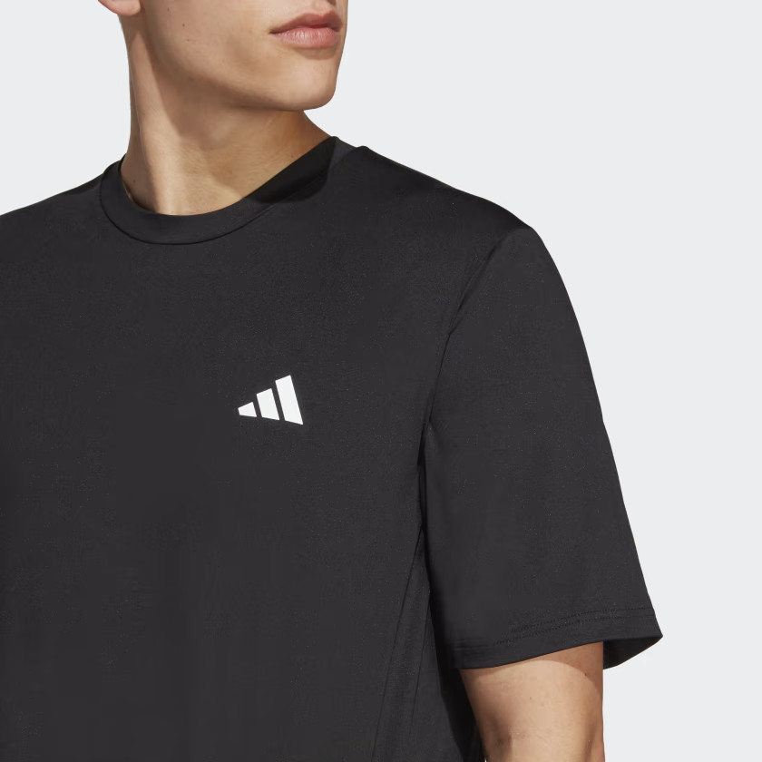 Футболка TRAIN ESSENTIALS STRETCH TRAINING TEE IC7413 Adidas L Чорний IC7413