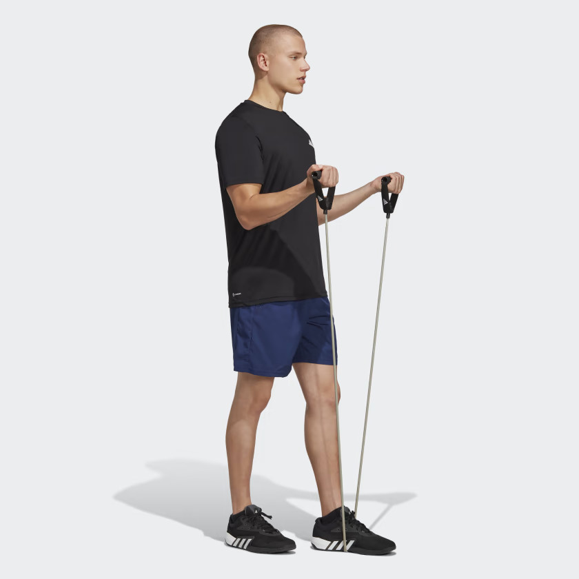 Футболка TRAIN ESSENTIALS STRETCH TRAINING TEE IC7413 Adidas L Чорний IC7413