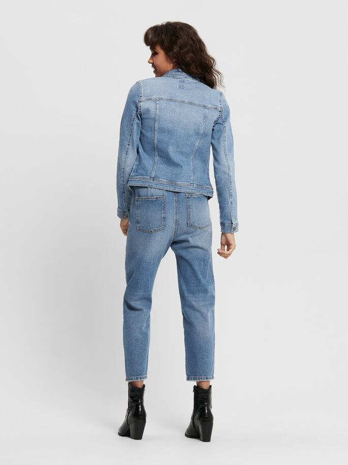 Куртка джинсова ONLWESTA LIFE LS DNM JACKET CC PIM100221 15192447-Light Blue Denim ONLY 34 Блакитний 15192447-Light Blue Denim
