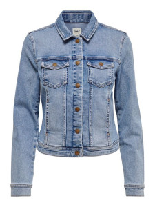 Куртка джинсова ONLWESTA LIFE LS DNM JACKET CC PIM100221 15192447-Light Blue Denim ONLY 34 Блакитний 15192447-LIGHT BLUE DENIM