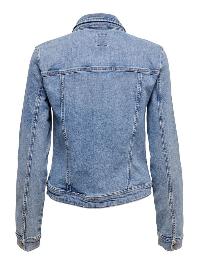 Куртка джинсова ONLWESTA LIFE LS DNM JACKET CC PIM100221 15192447-Light Blue Denim ONLY 34 Блакитний 15192447-Light Blue Denim
