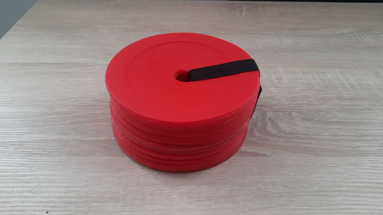 Кіл-маркер для розмітки 25 шт (червоний) MARKER031-610