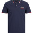 Поло JJATLAS POLO SS 12221012-Navy Blazer Jack&Jones L Темно-синій 12221012-Navy Blazer