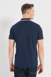 Поло JJATLAS POLO SS 12221012-Navy Blazer Jack&Jones L Темно-синій 12221012-NAVY BLAZER