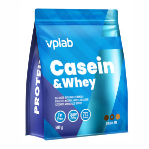 Порошок Casein & Whey - 500g Chocolate 2022-10-0479