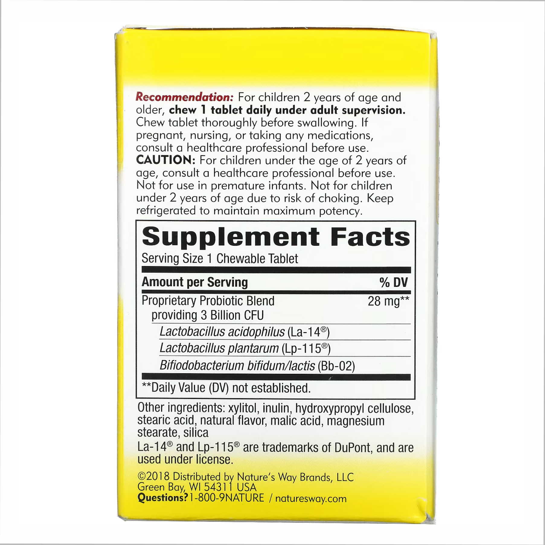 Таблетки Primadophilus® - 30 tabs Cherry 2022-10-1098