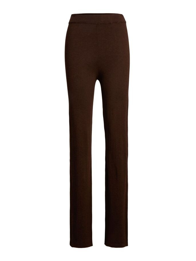 Штани JXHARPER SOFT KNIT PANT NOOS 12202996-Demitasse JJXX L Коричневий 12202996-Demitasse