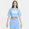 Футболка Nike W NSW CROP TEE GLS FZ4635-412