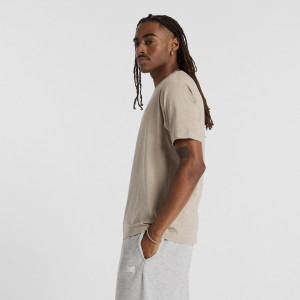 Футболка Sport Essentials Cotton MT41509ADS New Balance M Бежевий MT41509ADS