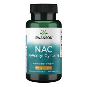 Капсули N-Acetyl Cysteine 600mg -100caps 100-94-6677793-20