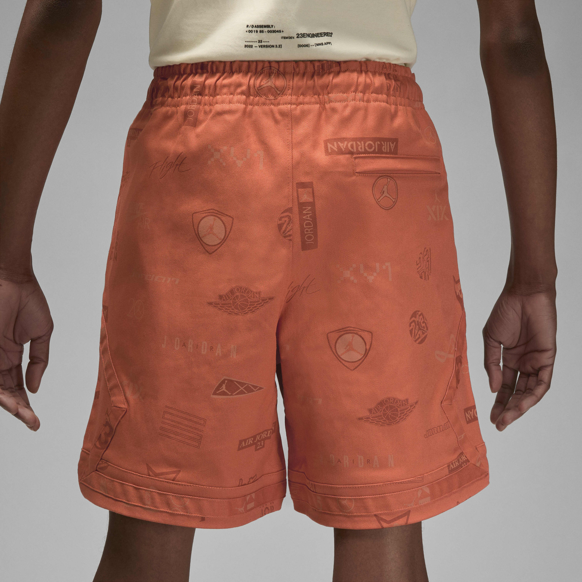 Шорти чоловічі Air Jordan M J Flt Hrtg Short Orange DX9724-812