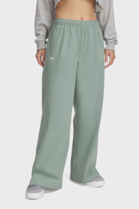 Штани спортивні UA Rival Wide Leg Pant 1386453-348 Under Armour L Зелений 1386453-348