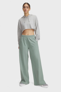 Штани спортивні UA Rival Wide Leg Pant 1386453-348 Under Armour L Зелений 1386453-348