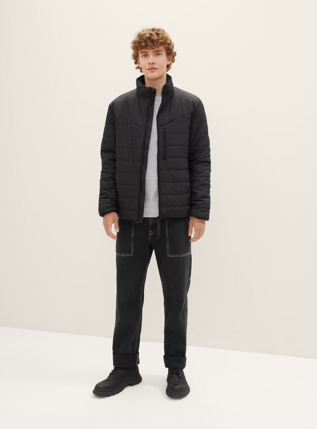 Куртка tom tailor denim 1038923-29999 Tom Tailor L Чорний 1038923-29999