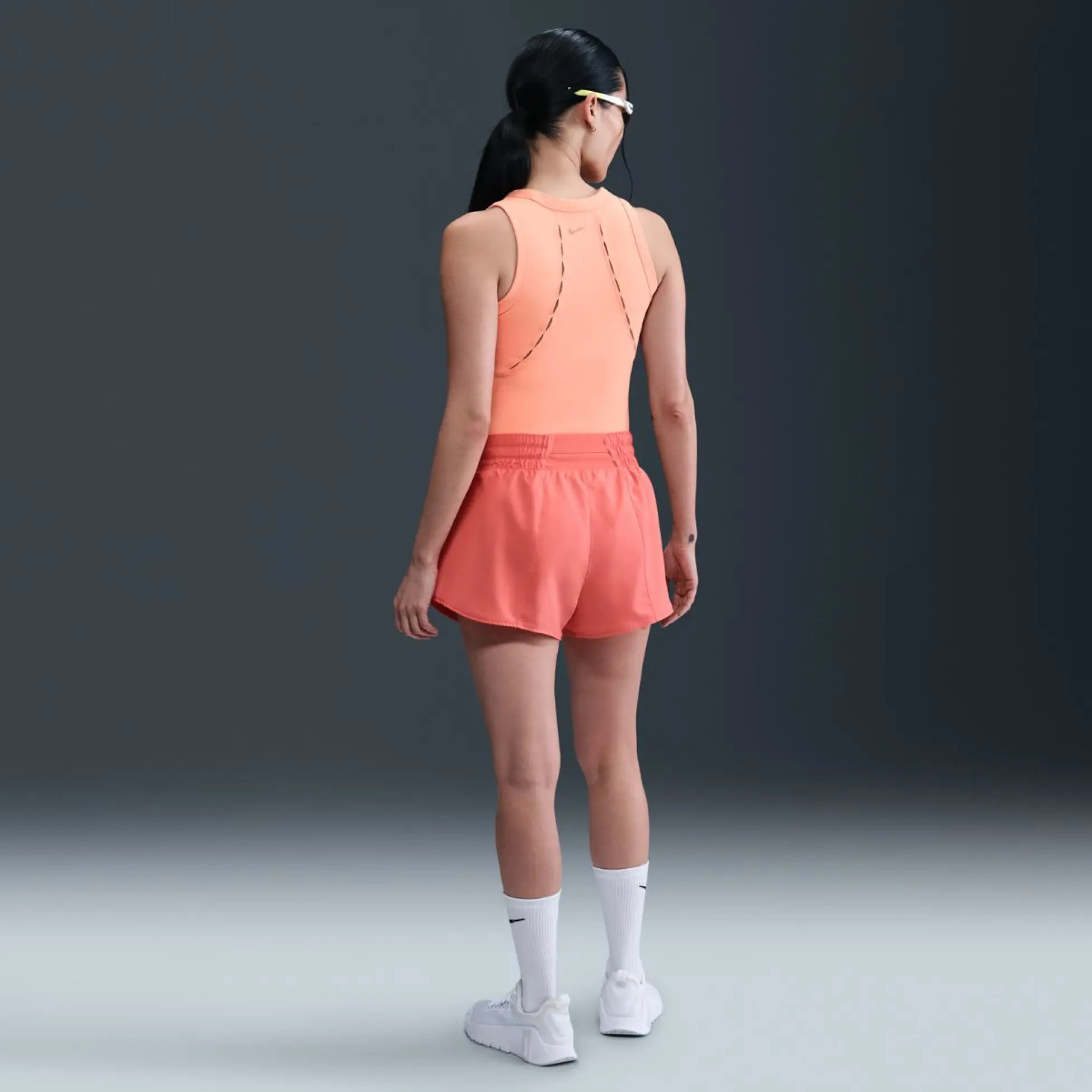 Майка жіноча Nike One Fitted Peach HM6398-844
