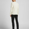 Пуловер JJCRAIG KNIT CREW NECK 12189968-Cloud Dancer Jack&Jones S Білий 12189968-CLOUD DANCER