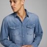 Сорочка JJESHERIDAN SHIRT L/S NOOS 12138115 Medium Blue Denim Jack&Jones L Блакитний 12138115MEDIUMBLUEDEN