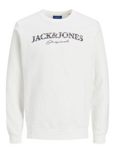 Толстовка JORMINISTRY SWEAT CREW NECK 12180410 Cloud Dancer Jack&Jones L Білий 12180410CLOUDDANCER