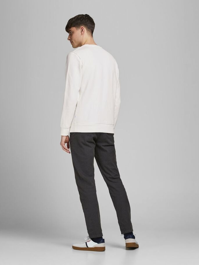 Толстовка JORMINISTRY SWEAT CREW NECK 12180410 Cloud Dancer Jack&Jones L Білий 12180410CloudDancer