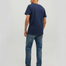 Футболка JJEJEANS TEE SS O-NECK NOOS 22/23 12210949-Navy Blazer Jack&Jones L Темно-синій 12210949-NAVY BLAZER