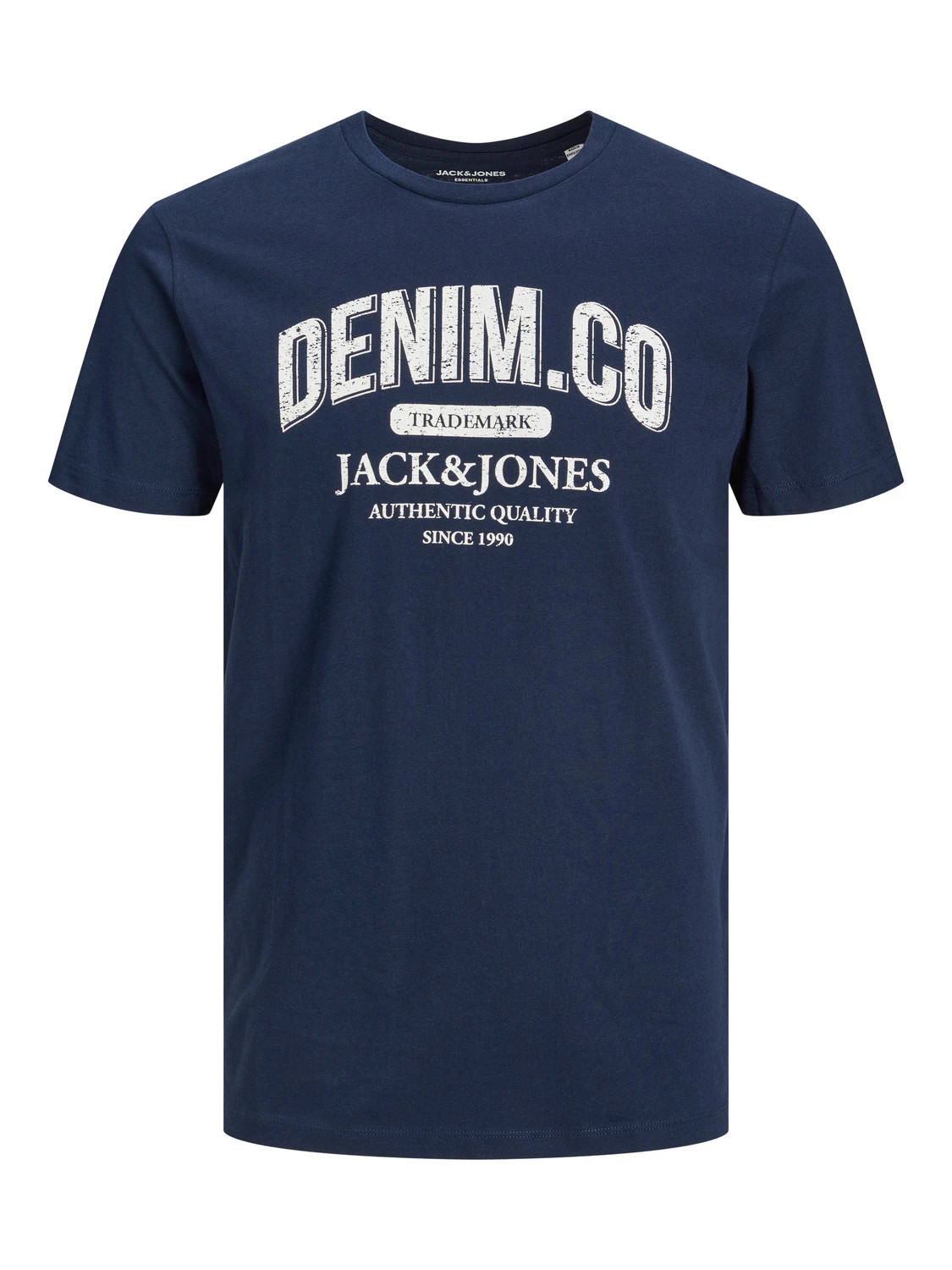 Футболка JJEJEANS TEE SS O-NECK NOOS 22/23 12210949-Navy Blazer Jack&Jones L Темно-синій 12210949-Navy Blazer