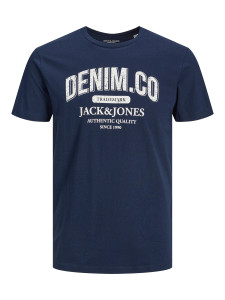 Футболка JJEJEANS TEE SS O-NECK NOOS 22/23 12210949-Navy Blazer Jack&Jones L Темно-синій 12210949-NAVY BLAZER