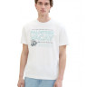 Футболка T-Shirt Summer Lagoon 1041817ХХ20000 Tom Tailor L Білий 1041817ХХ20000