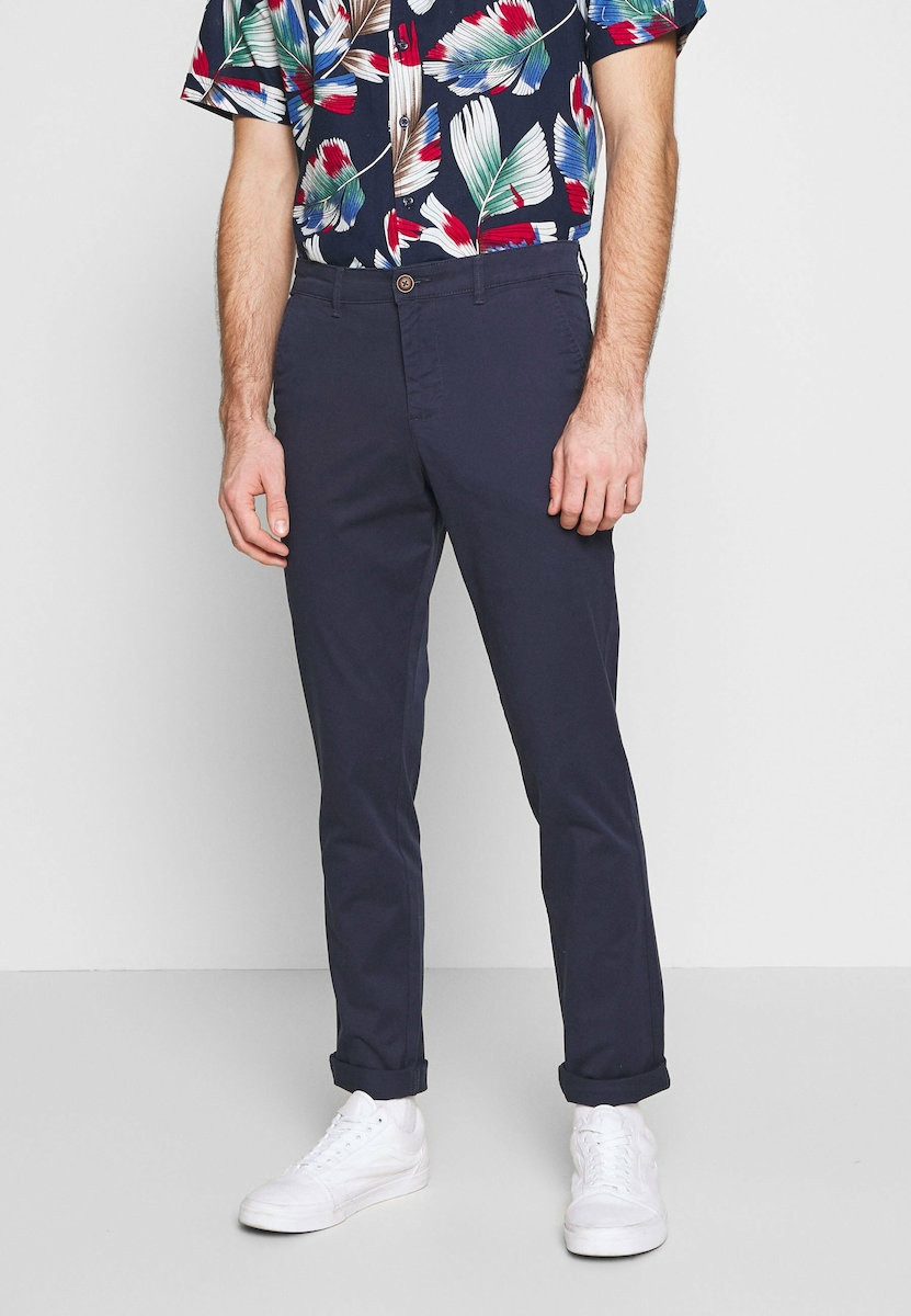 Штани JJIMARCO JJDAVE SA NAVY 12174146 Navy Blazer Jack&Jones 30/34 Темно-синій 12174146NAVYBLAZER