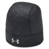 Шапка UA Storm Run Beanie Black / / Silver чорний жін UNI 1321355-001