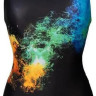 Купальник закритий для жінок Arena VIBRANT SWIMSUIT SWIM PRO BACK чорний Жін 36 008936-580