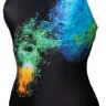 Купальник закритий для жінок Arena VIBRANT SWIMSUIT SWIM PRO BACK чорний Жін 36 008936-580