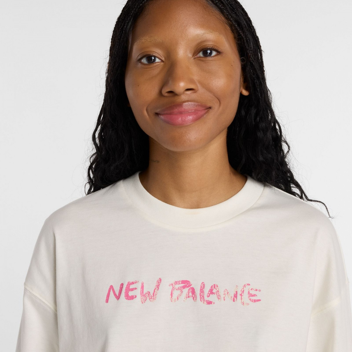 Футболка Visibly Loved Oversized WT61M1JBSST New Balance XS Білий WT61M1JBSST