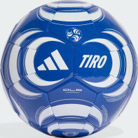 М'яч футбольний Adidas TIRO CLB синій, білий Уні 5 JW1529