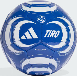 М'яч футбольний Adidas TIRO CLB синій, білий Уні 5 JW1529