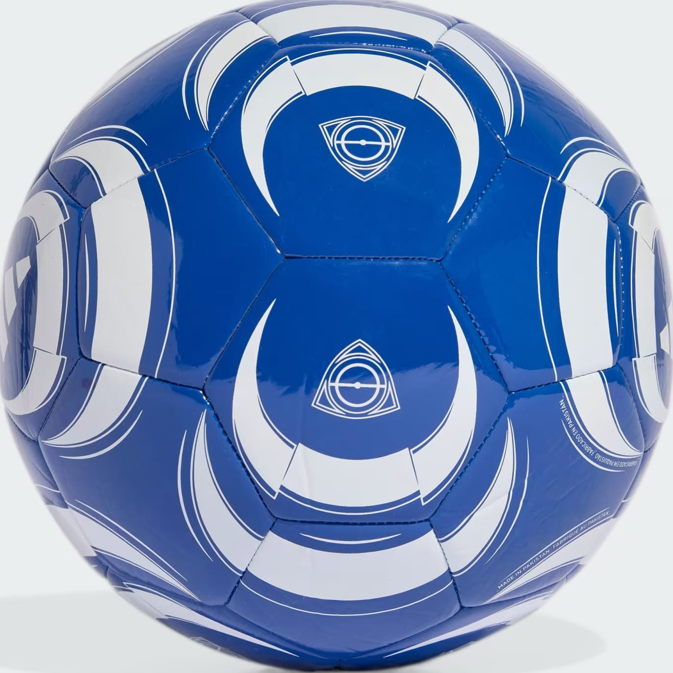 М'яч футбольний Adidas TIRO CLB синій, білий Уні 5 JW1529