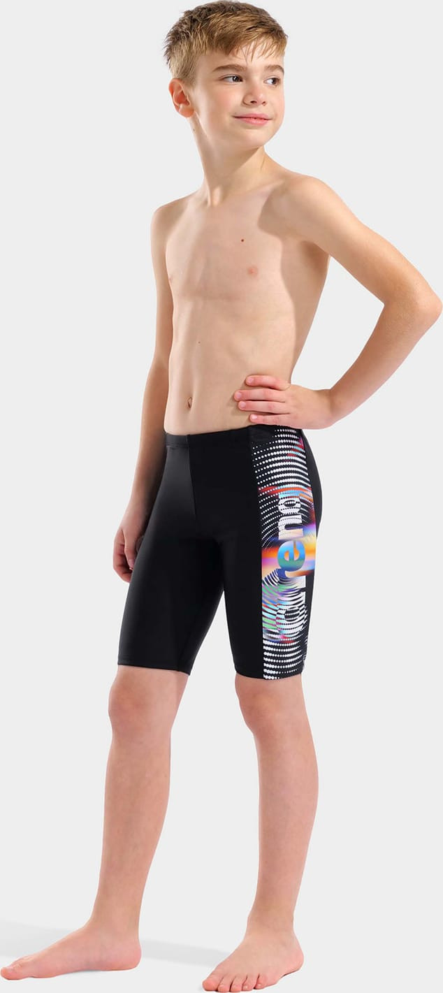 Плавки для хлопчиків Arena LIT LOGO SWIM JAMMER чорний 116 см (010693-550) 010693-550