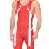 Тріко борцівське Asics Wrestling Singlet червоний, білий Чол XS 157516-0023