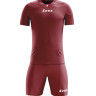Футбольна форма (шорты + футболка) Zeus KIT PROMO бордовий Чол L Z00528