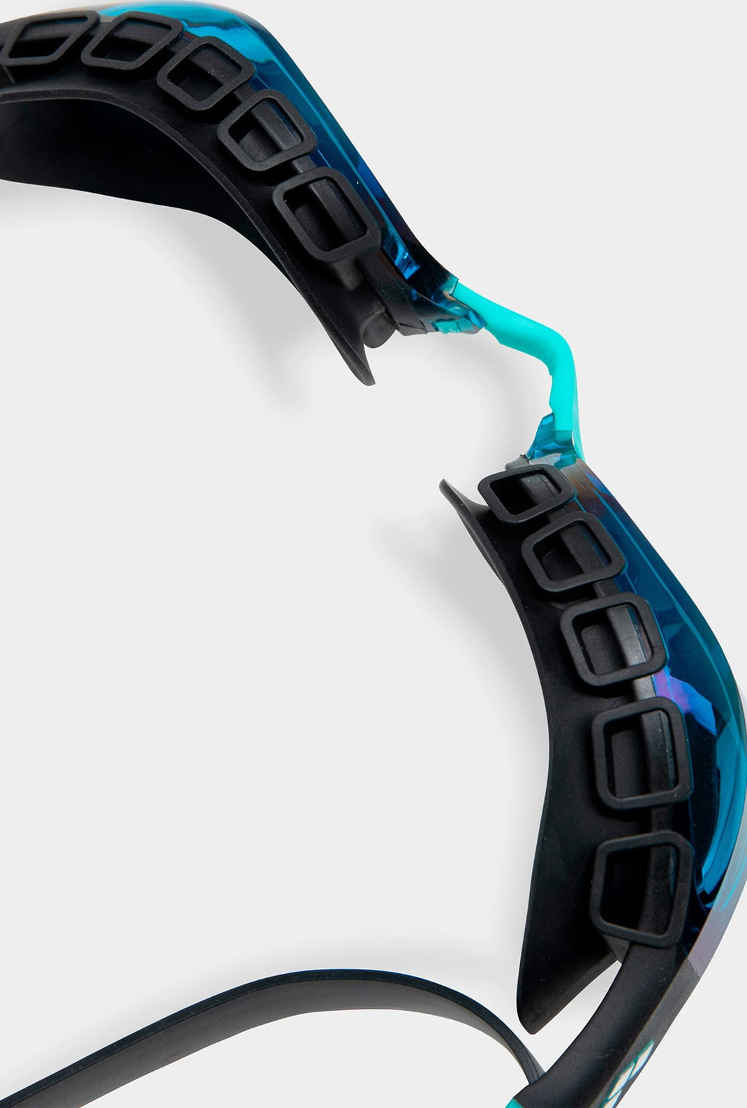 Окуляри для плавання Arena AIR SONIC MIRROR бірюзовий, чорний One Size 011004-150