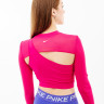 Топ з довгим рукавом Nike LS TOP CROPPED NVT FB5683-615