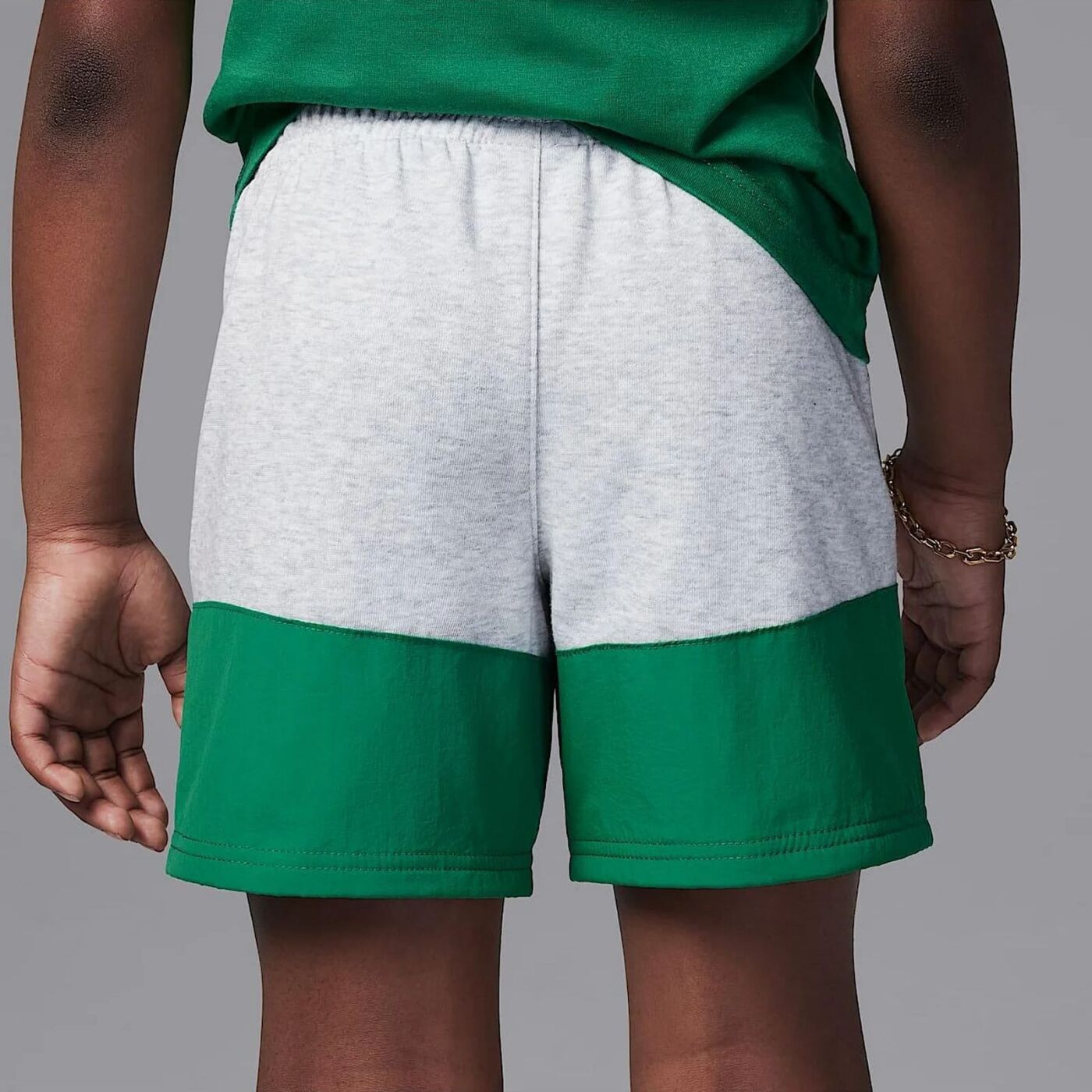 Костюм спортивний дитячий Air Jordan 2-Piece Stacked Mixed Set Green 85D767-G2H