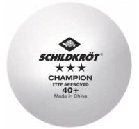 М'яч для настольного тенісу (1 шт) Donic Champion 40+ 3*, білий 608542