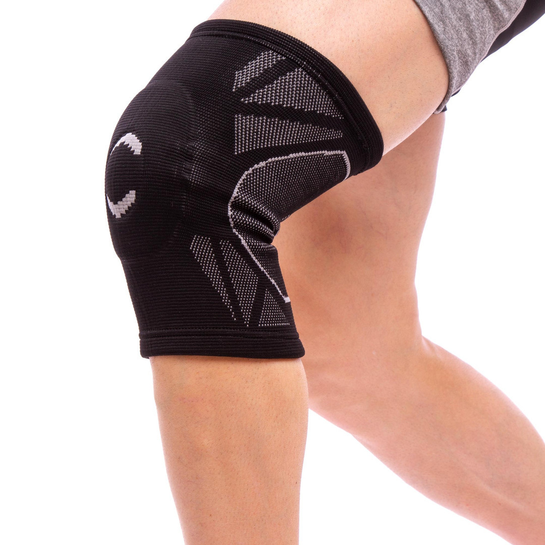 Наколінник ST-2592 Sibote Чорно-сірий ST-2592