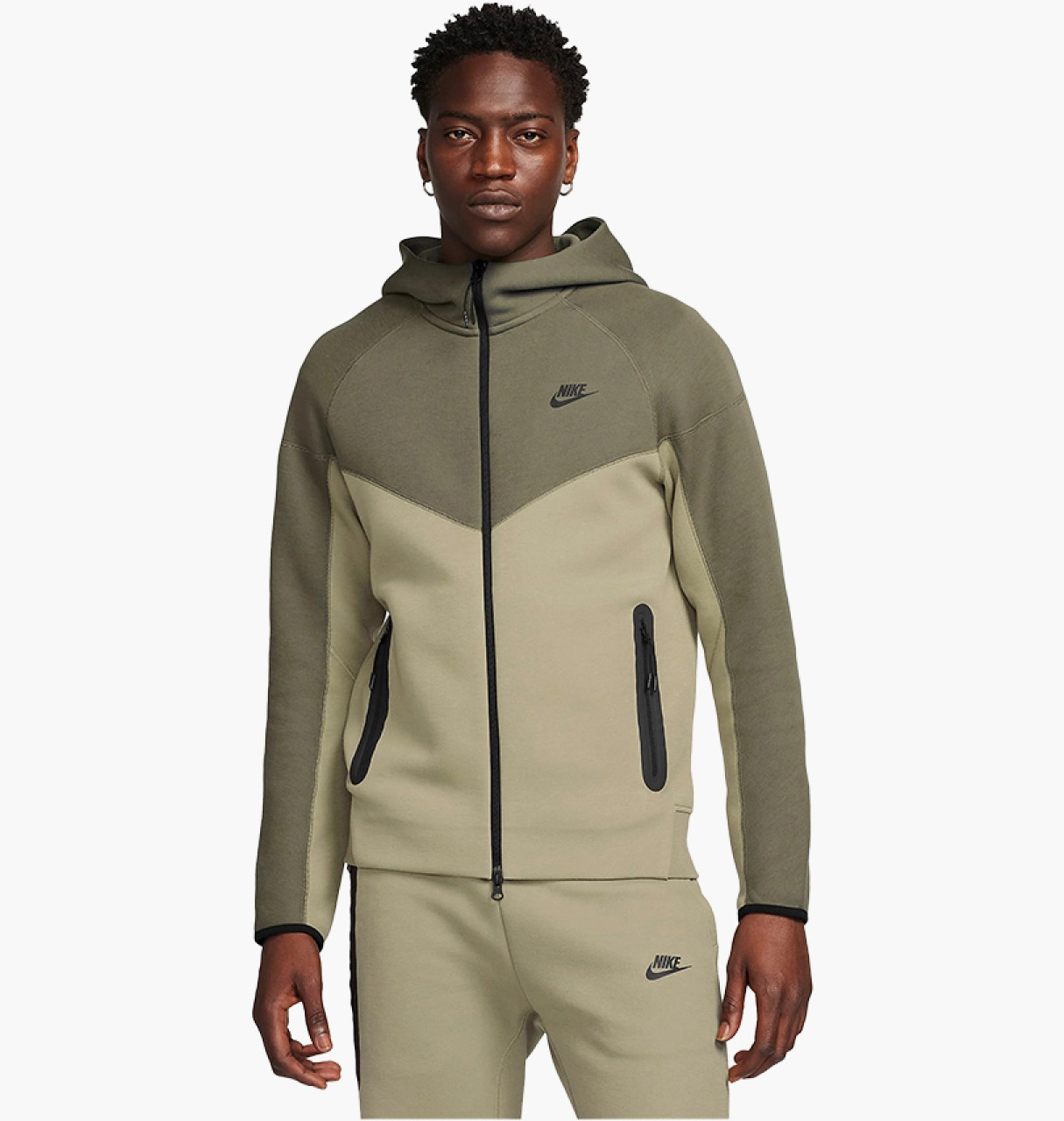 Толстовка Nike M NK TCH FLC FZ WR HOODIE FB7921-276