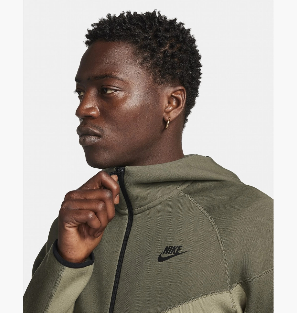 Толстовка Nike M NK TCH FLC FZ WR HOODIE FB7921-276