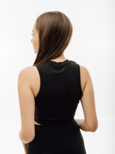 Майка Nike W NSW ESSNTL RIB CRP TA FB8279-010