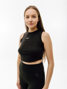 Майка Nike W NSW ESSNTL RIB CRP TA FB8279-010