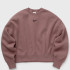 Світшот NIKE SPORTSWEAR PHOENIX FLEECE OVER-OVERSIZED CREW-NECK SWEATSHIRT BORDO DQ5761-208