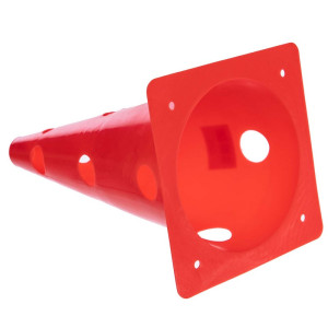 Фішка конус з отворами 32см C-6573-OR, orange C-6573-OR