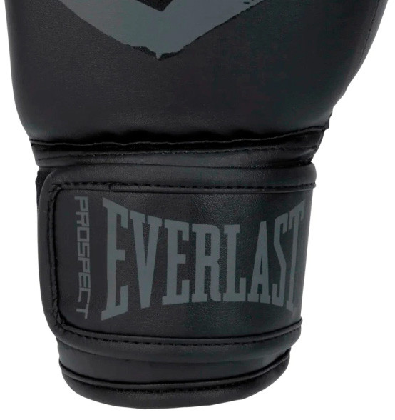 Рукавиці боксерські Everlast PROSPECT 2 BOXING GLOVE чорний, сірий Уні 8 унцій P00002972